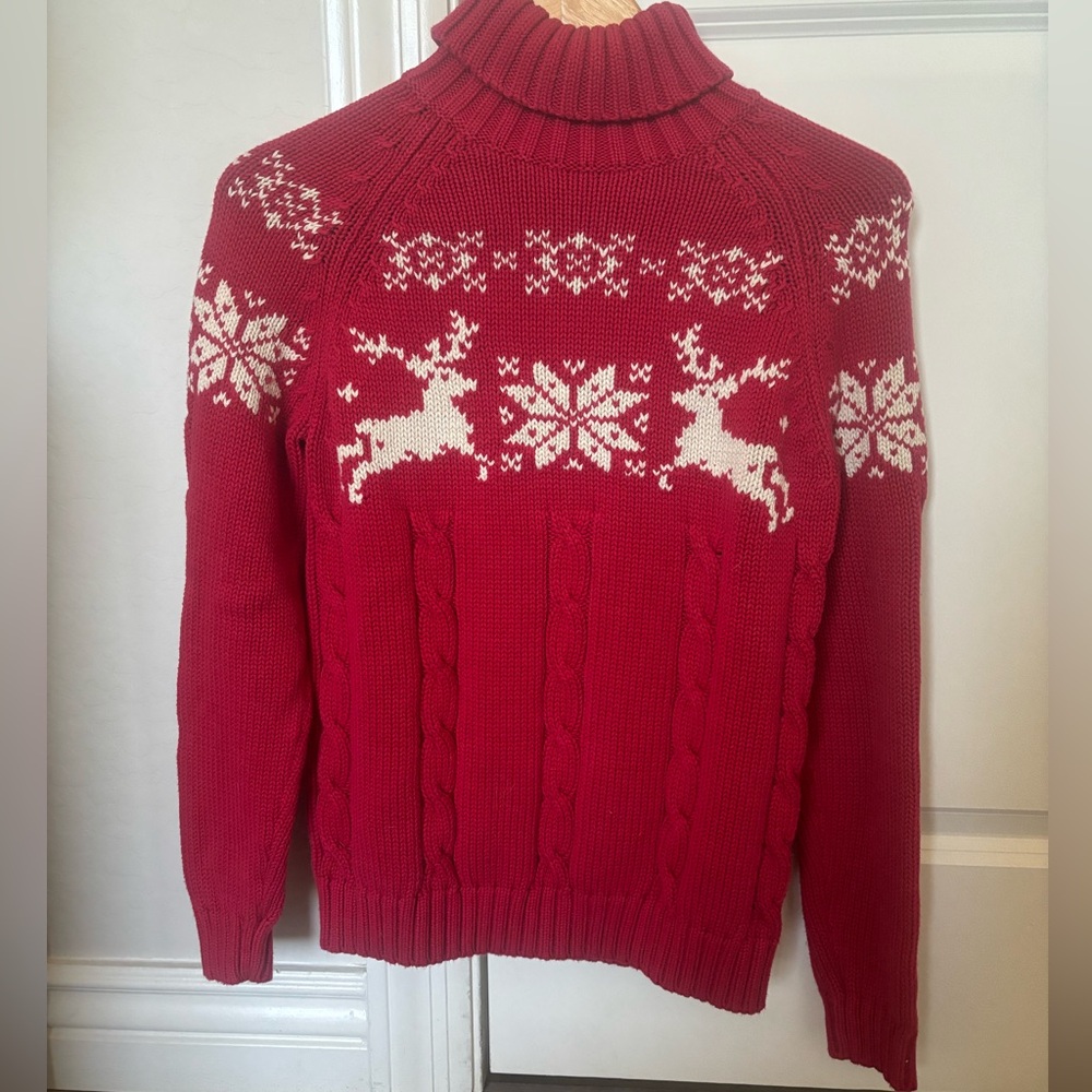 Vintage Lands End Christmas Sweater